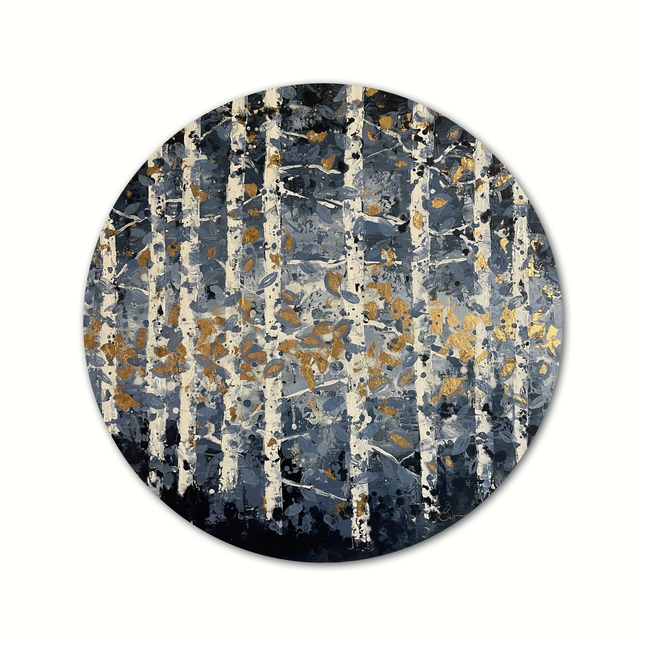 Pale Blue Woods